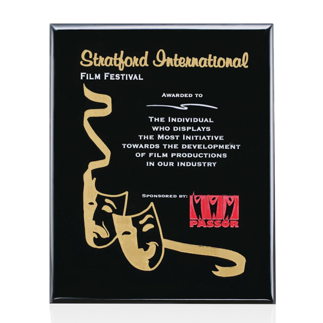 Oakleigh Plaque - Black