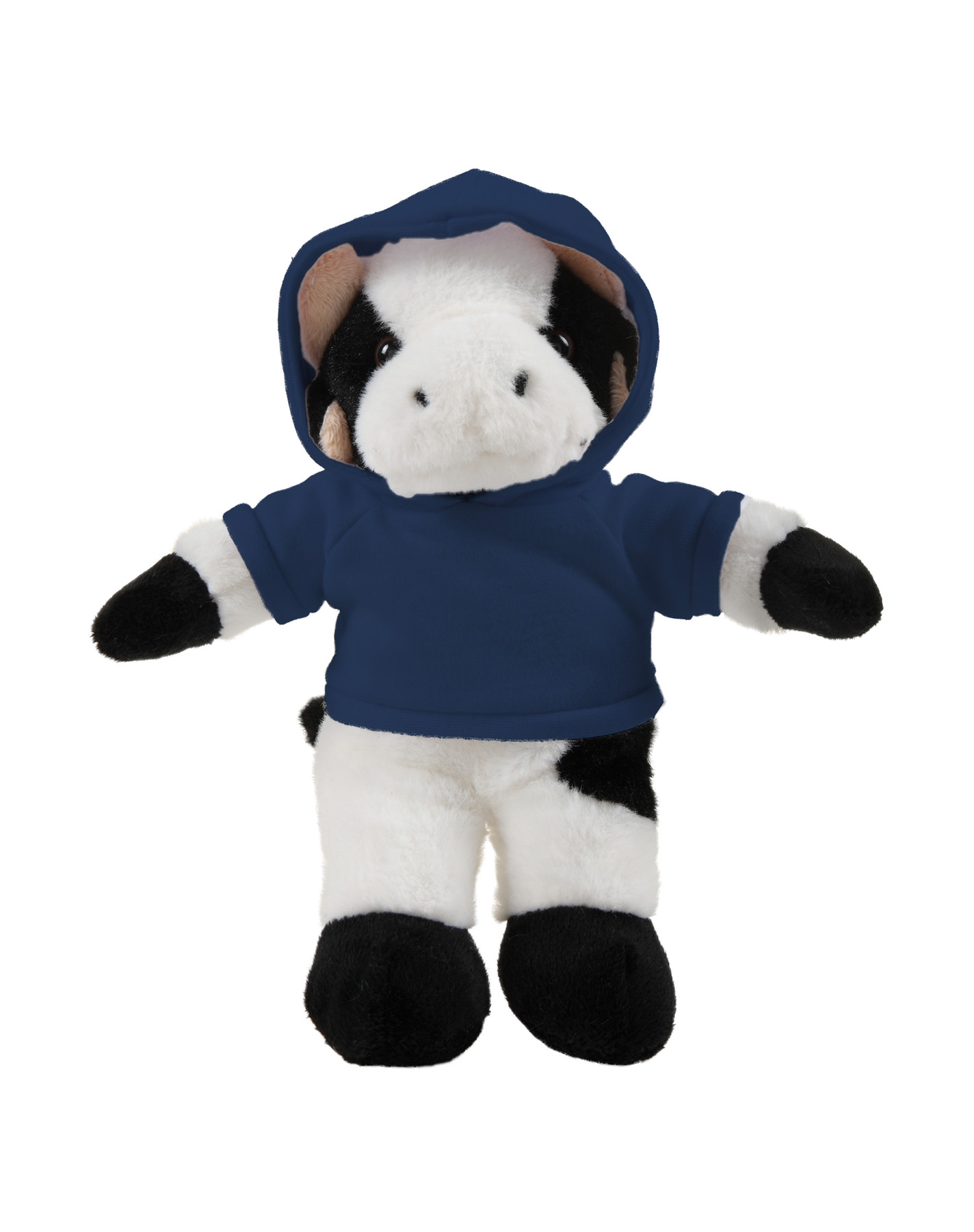 soft plush Cow with hoodie 2