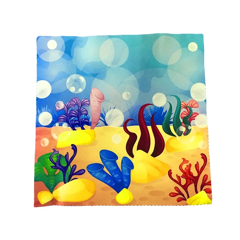 Sublimated Microfiber Cleaning Cloth 6
