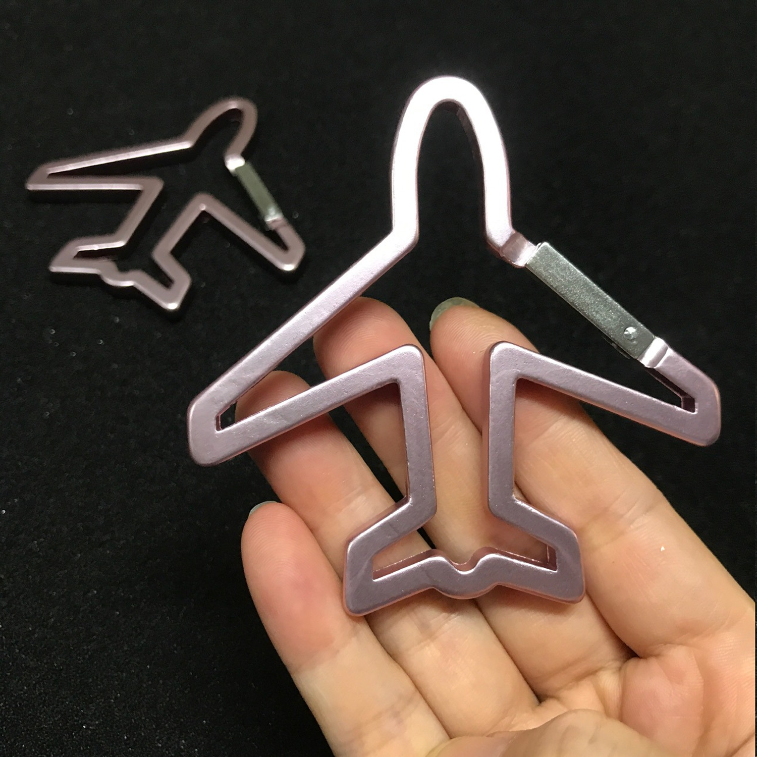 Aluminum Airplane Shaped Carabiner 5