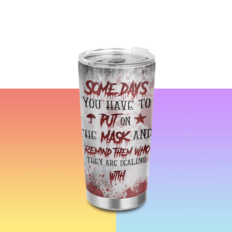 20oz Stainless Steel Vacuum Insulated Tumblers w/ Lids 2