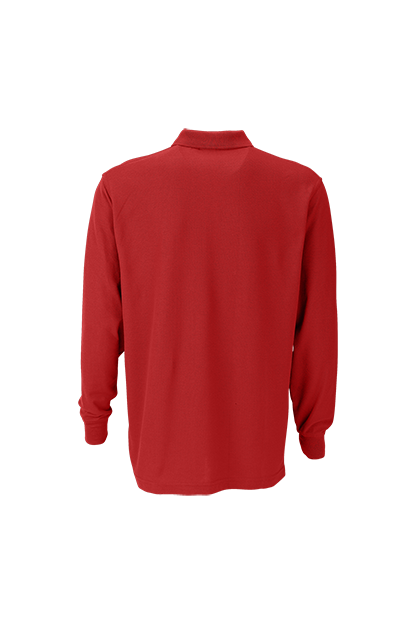 Long Sleeve Soft-Blend Double-Tuck Pique Polo 43