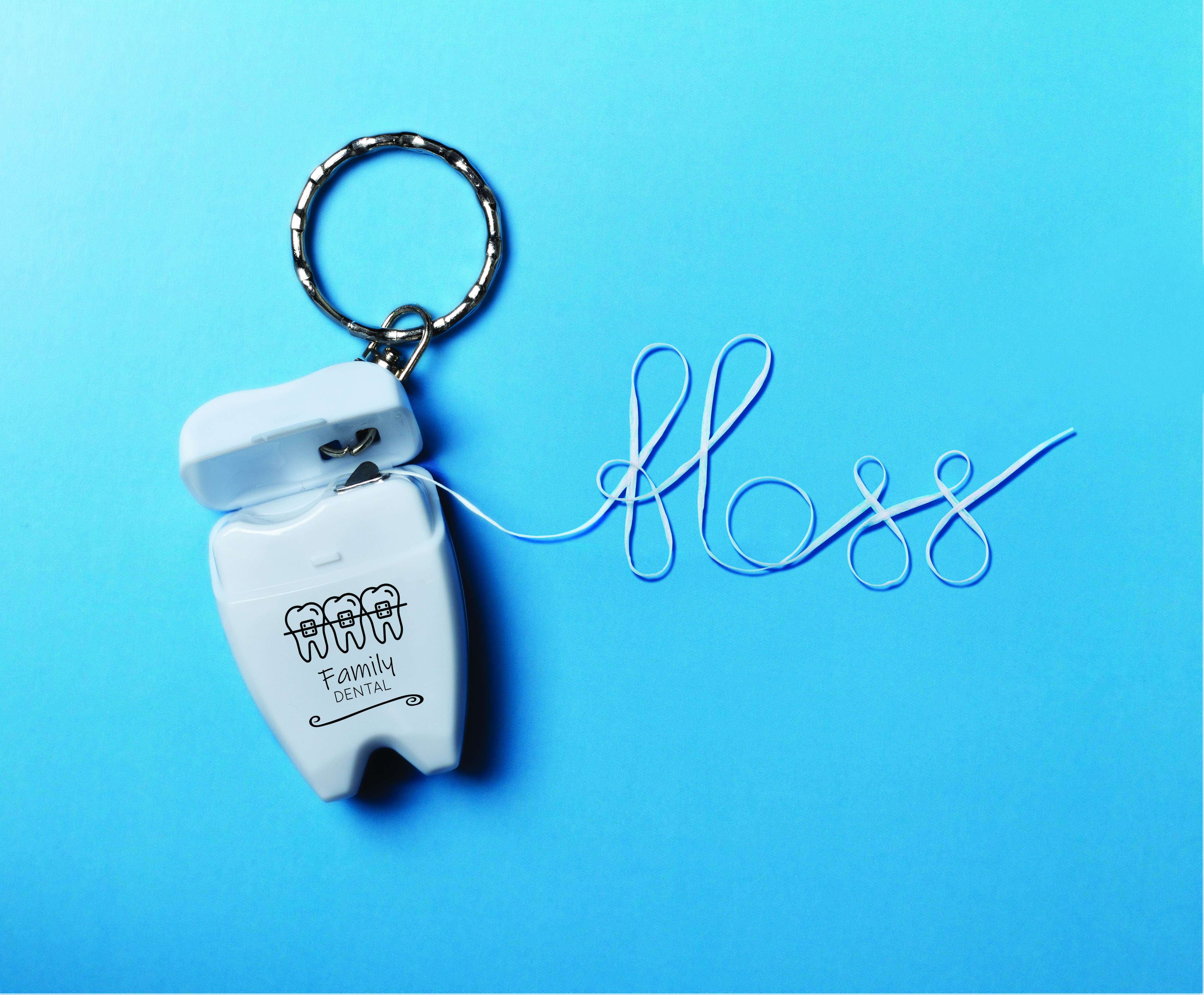 Dental Floss Keytag 3