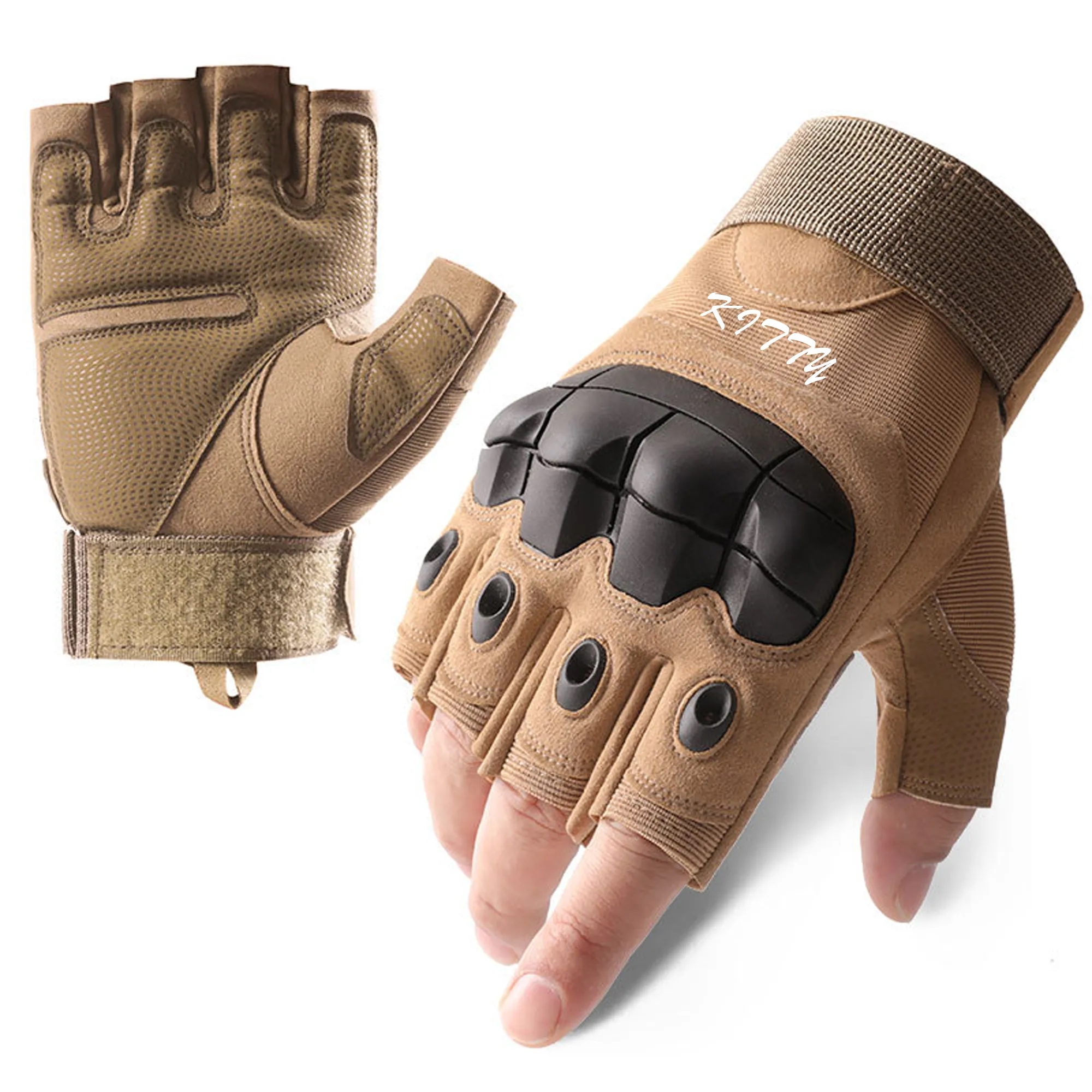 Non-Slip Wear-Resistant Half-Finger Tactical Gloves 4