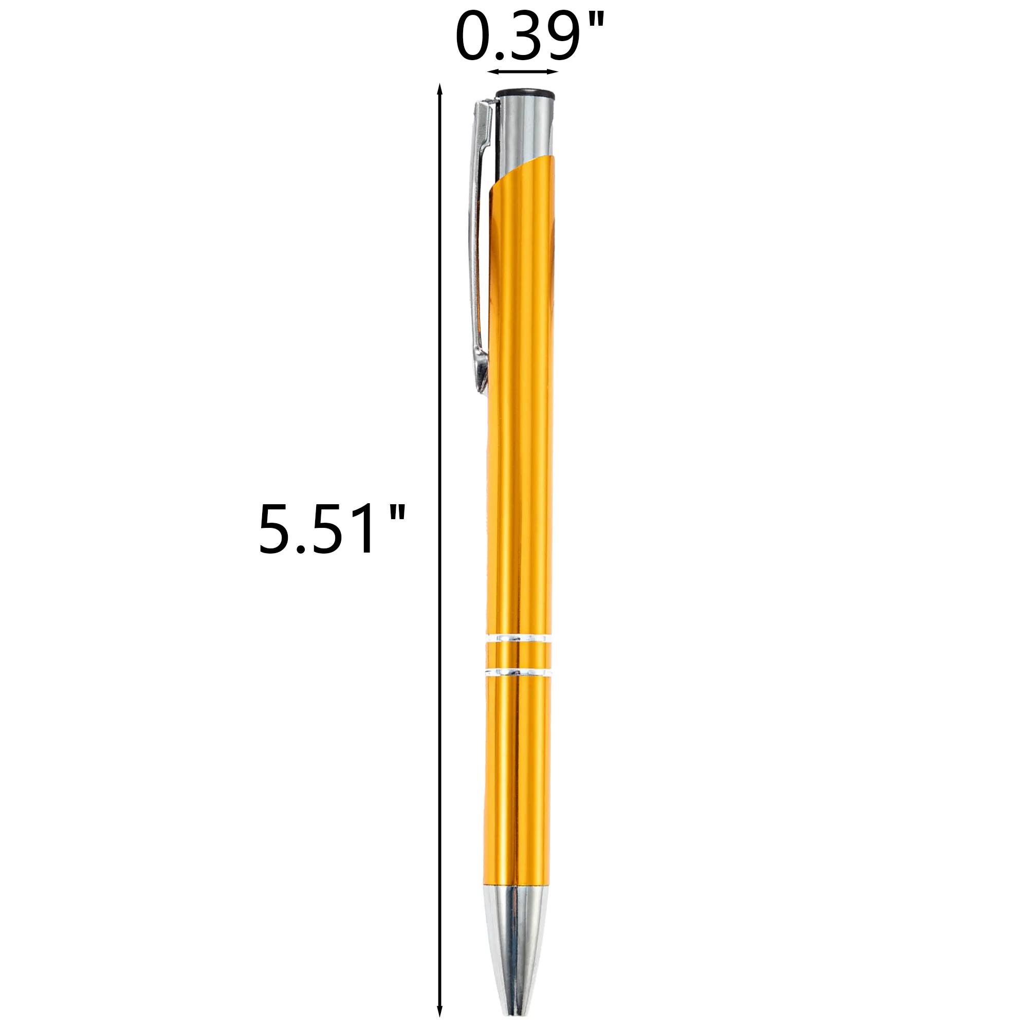 Custom Double-Spiral Decorative Aluminum Ballpoint Pen 2
