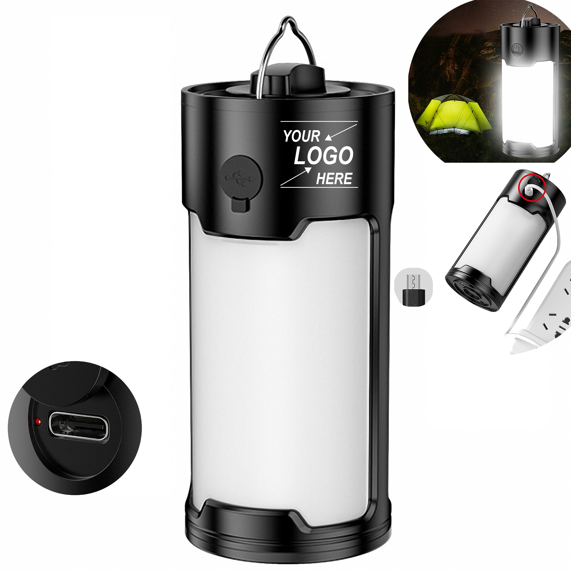 Rechargeable LED Camping Lantern Portable 2