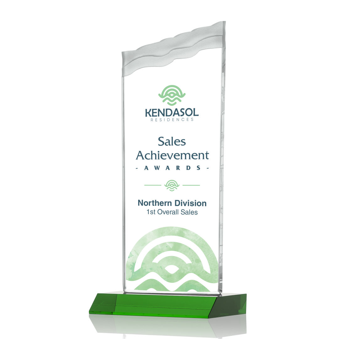 Oakwood VividPrint™ Award - Green 4