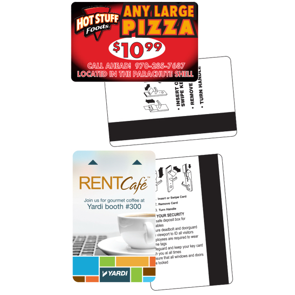 Hotel Key Card w/ Non Encoded Magnetic Stripe 2