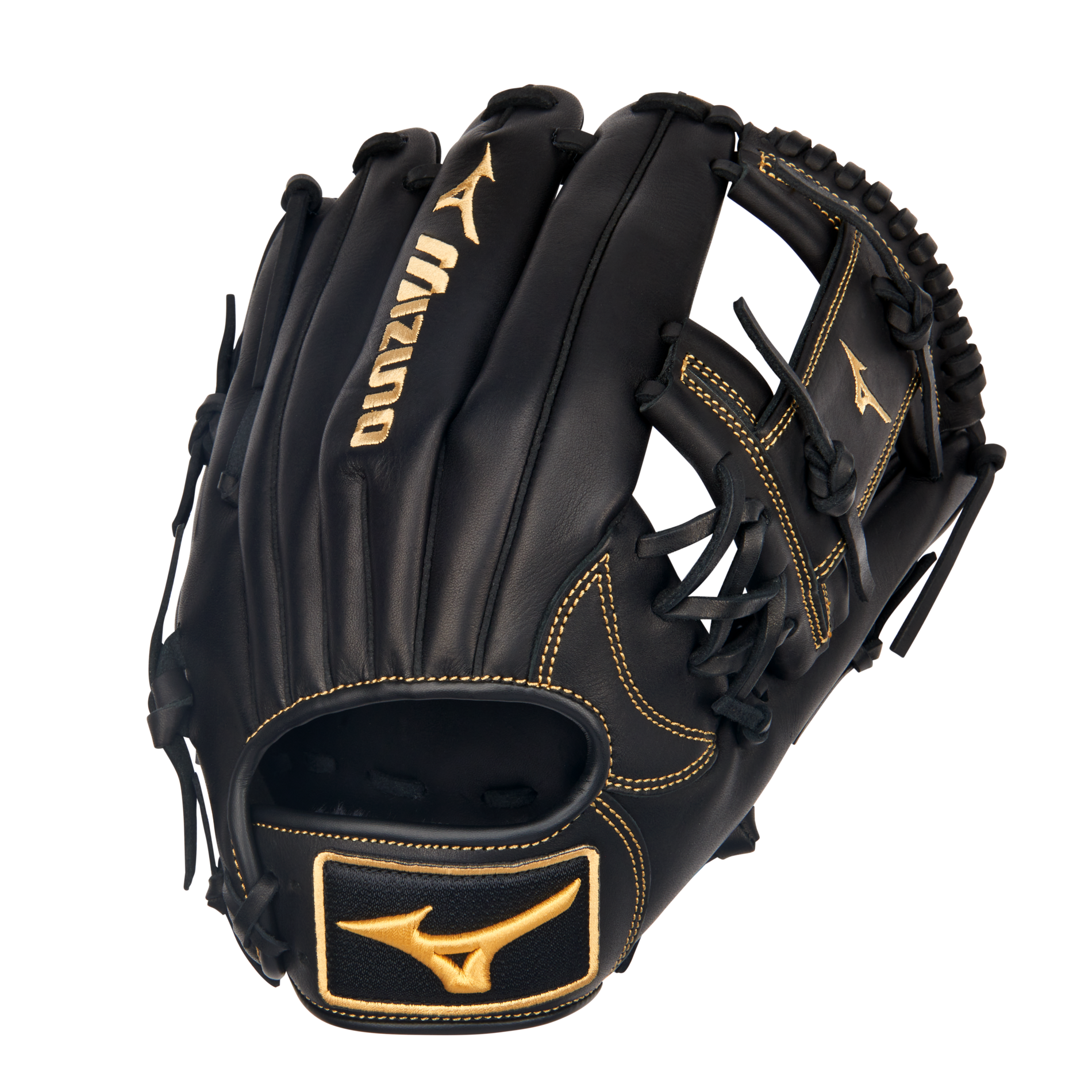 MVP Prime Infield Baseball Glove 11.5", Deep 3 Web, BioSoft Leather, Center Pocket Design 10