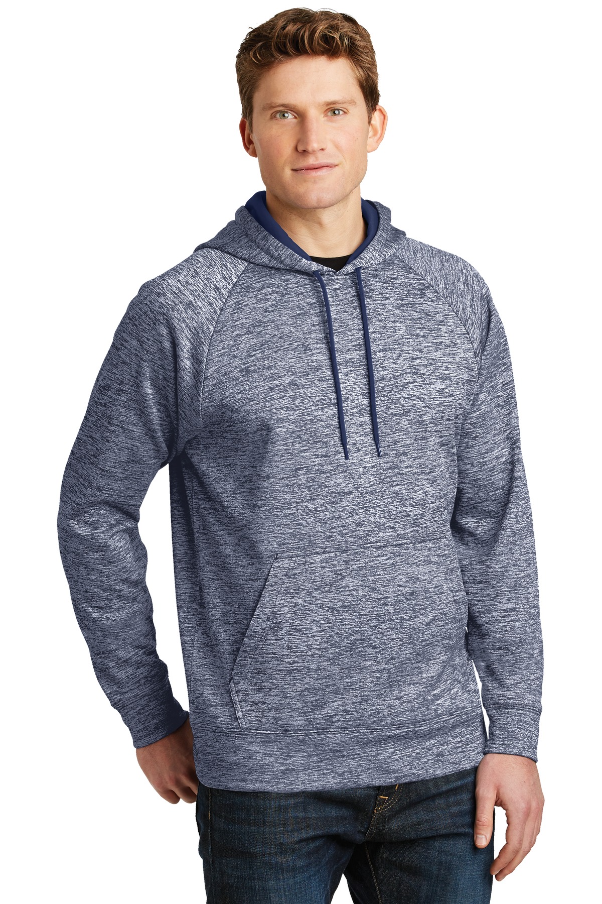 Sport-Tek PosiCharge Electric Heather Fleece Hooded Pullover. ST225, custom hoodie or sweatshirt with logo imprint 28
