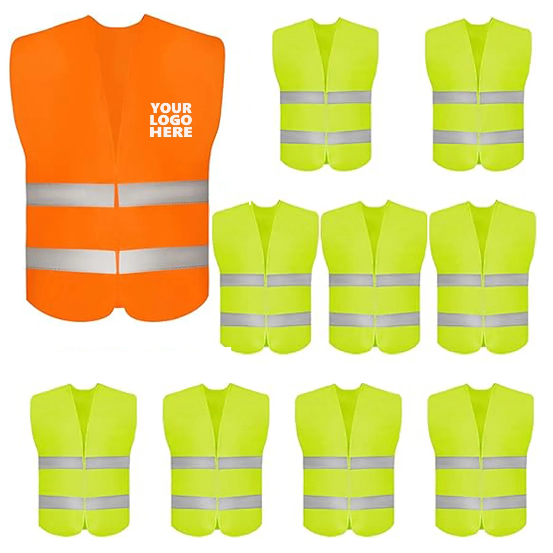 unisex High Visibility Safety Vest 1