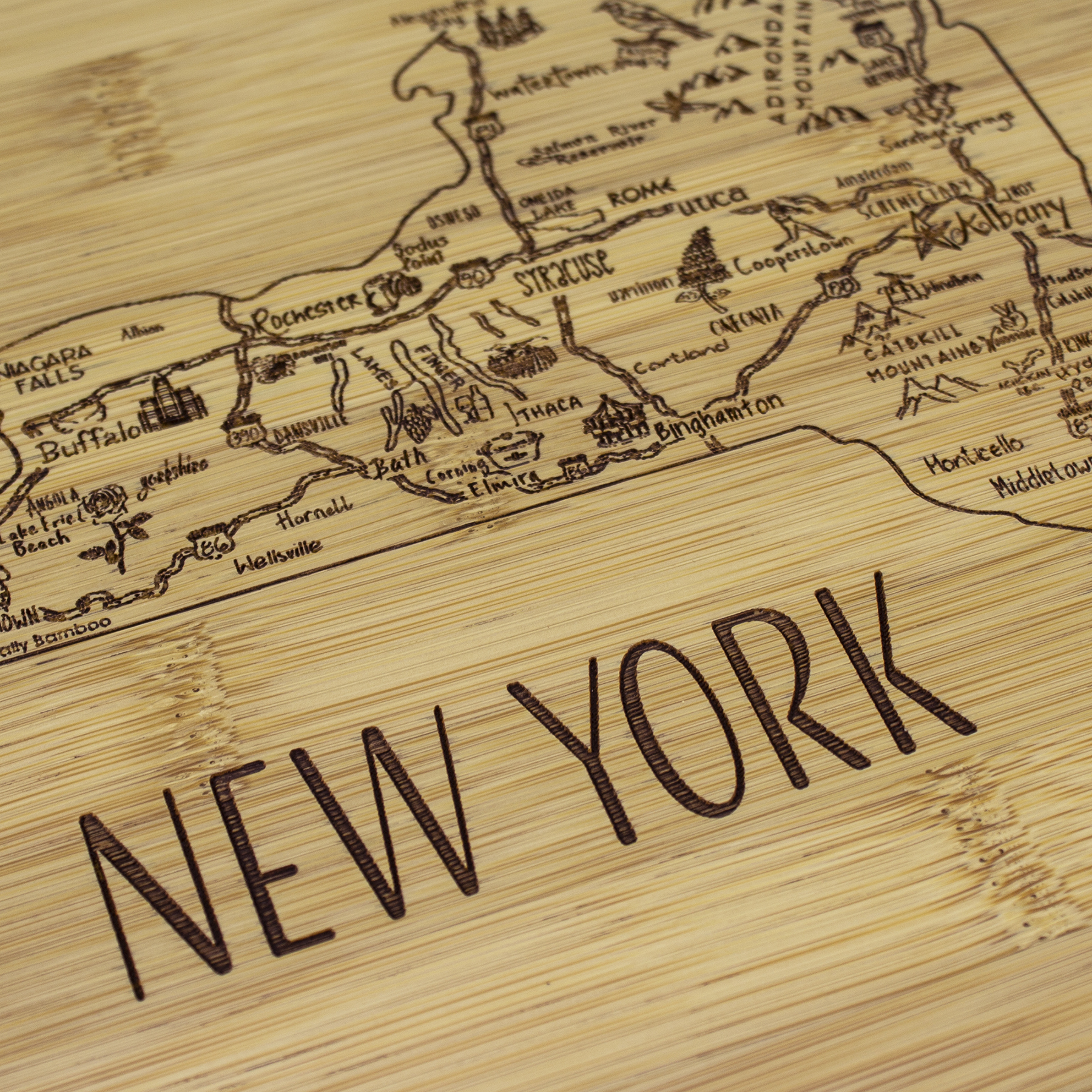 A Slice of Life New York Serving & Cutting Board 2