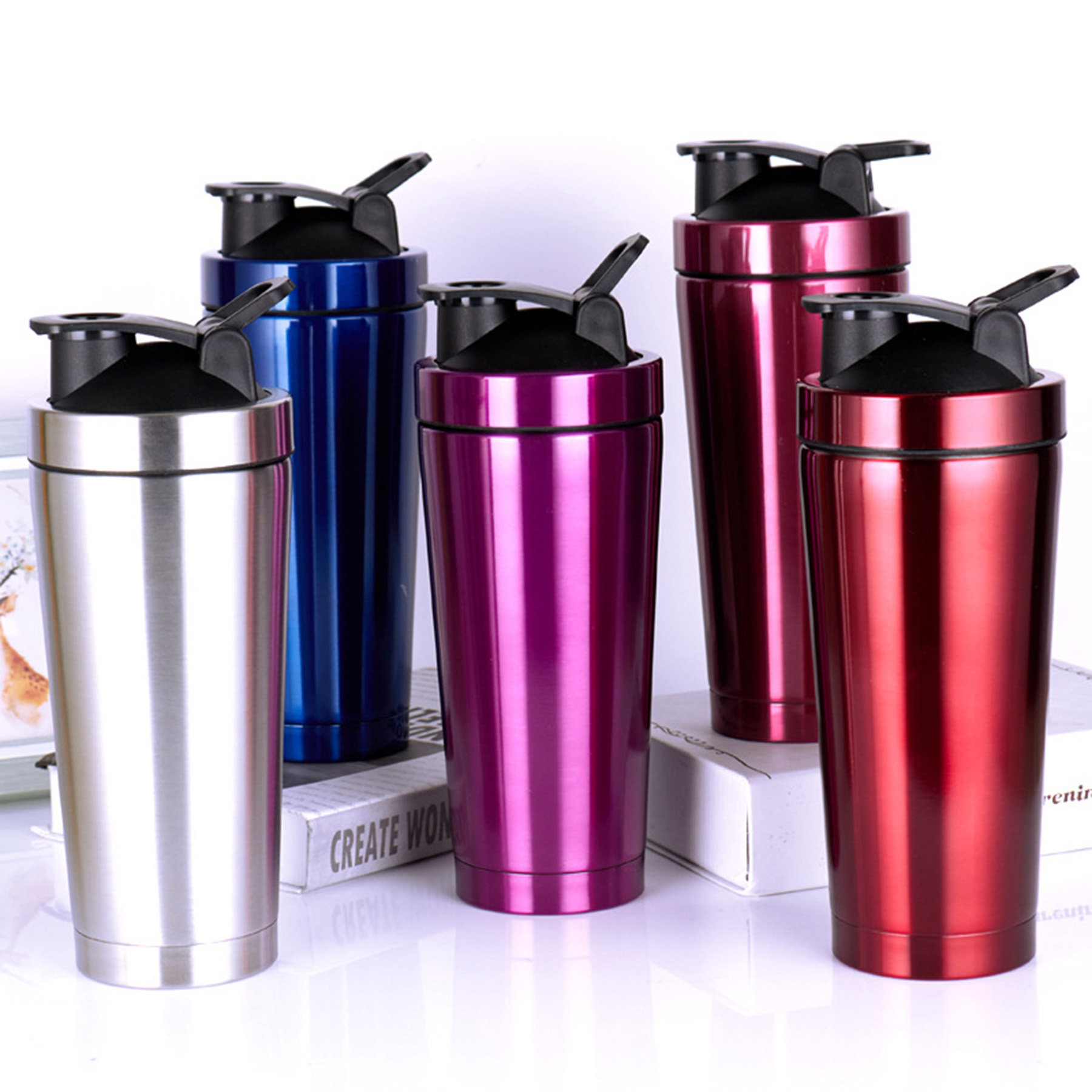 Stainless Steel Shaker Bottle 4