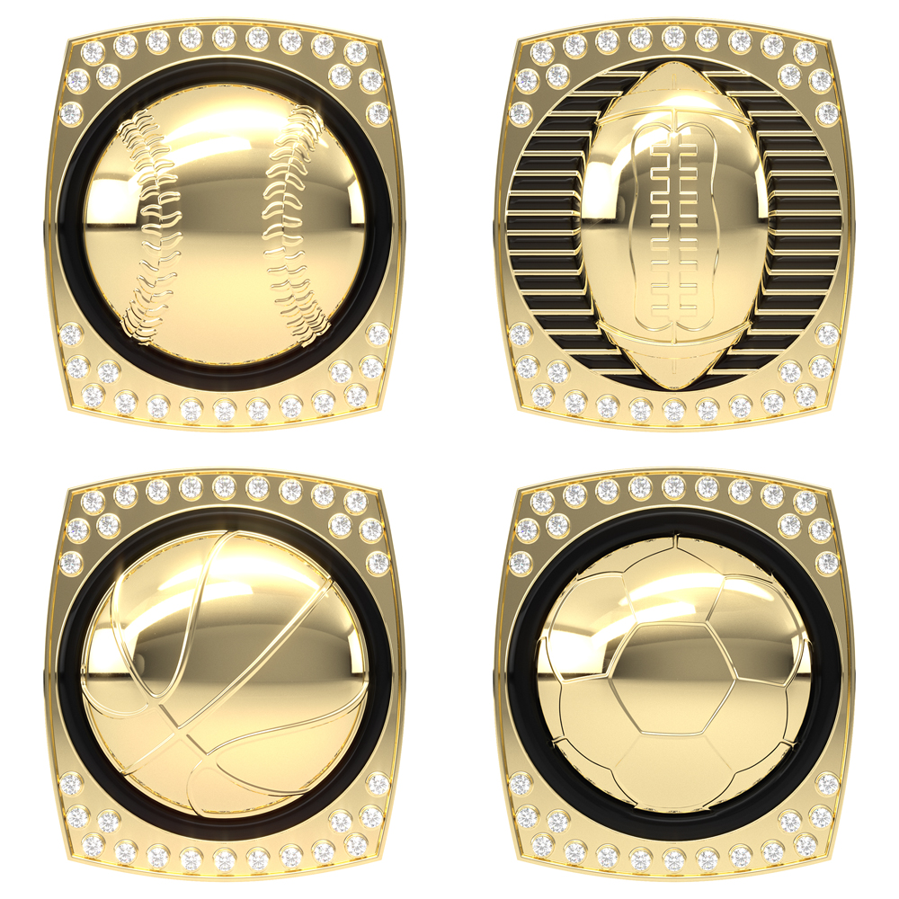 Custom Epic Keychain Ring w/ Stock Top & 2 Custom Sides 4