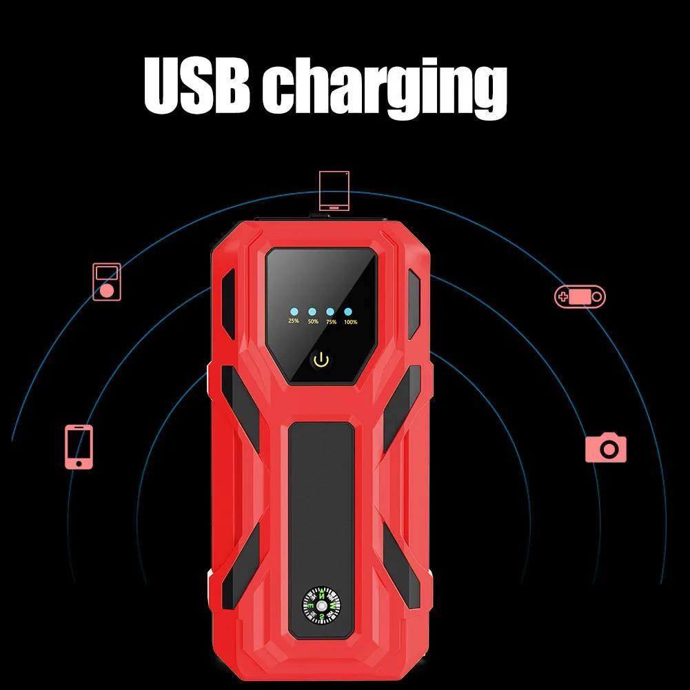 Portable 12V Car Jump Starter (37000mWh) 2