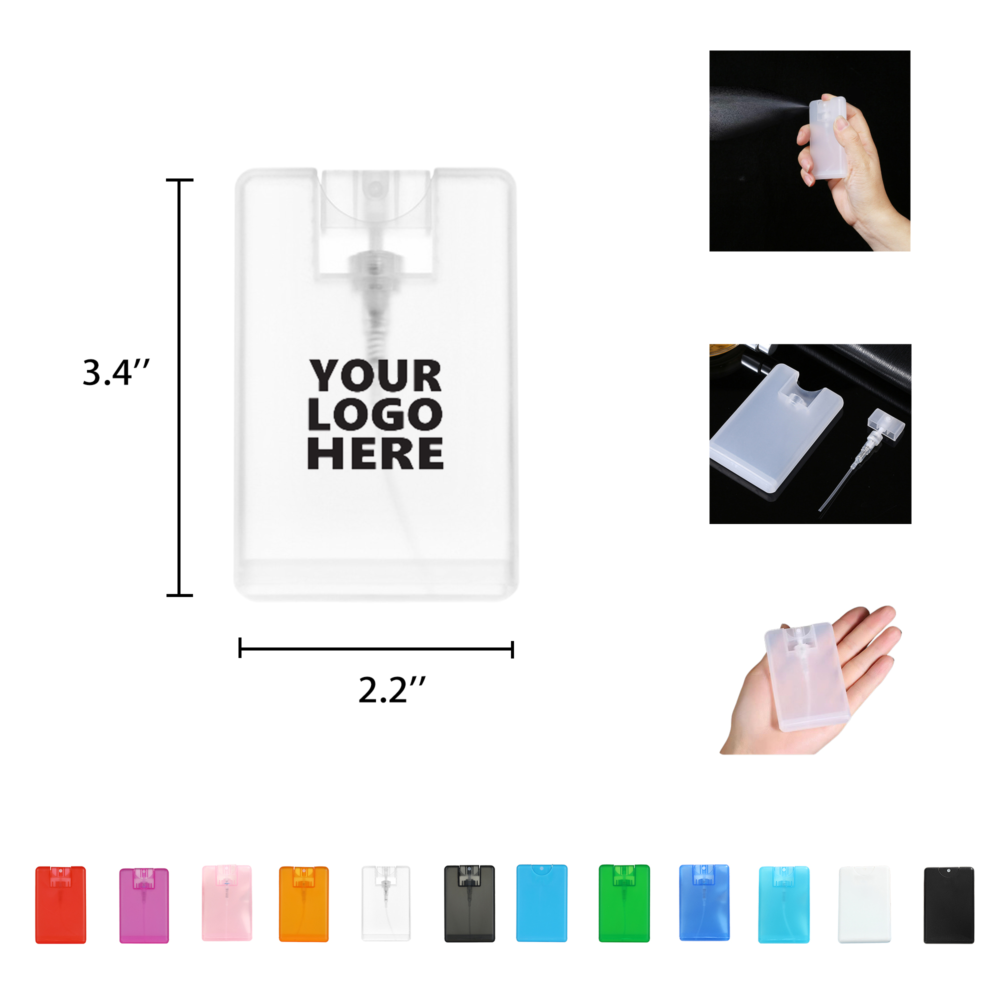 Credit Card-Style Hand Sanitizer Spray 2