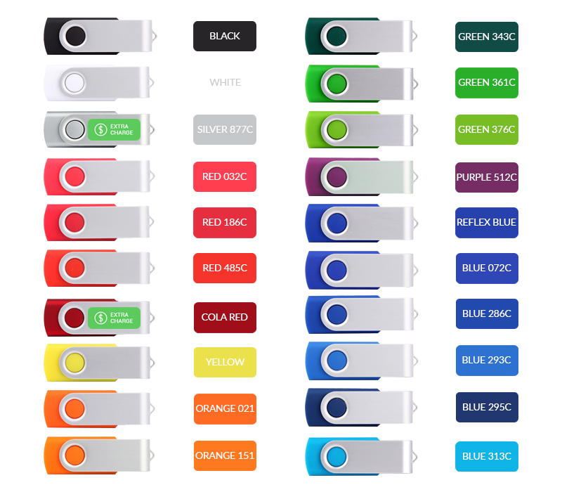 Classic Swivel USB Flash Drive 3.0 2