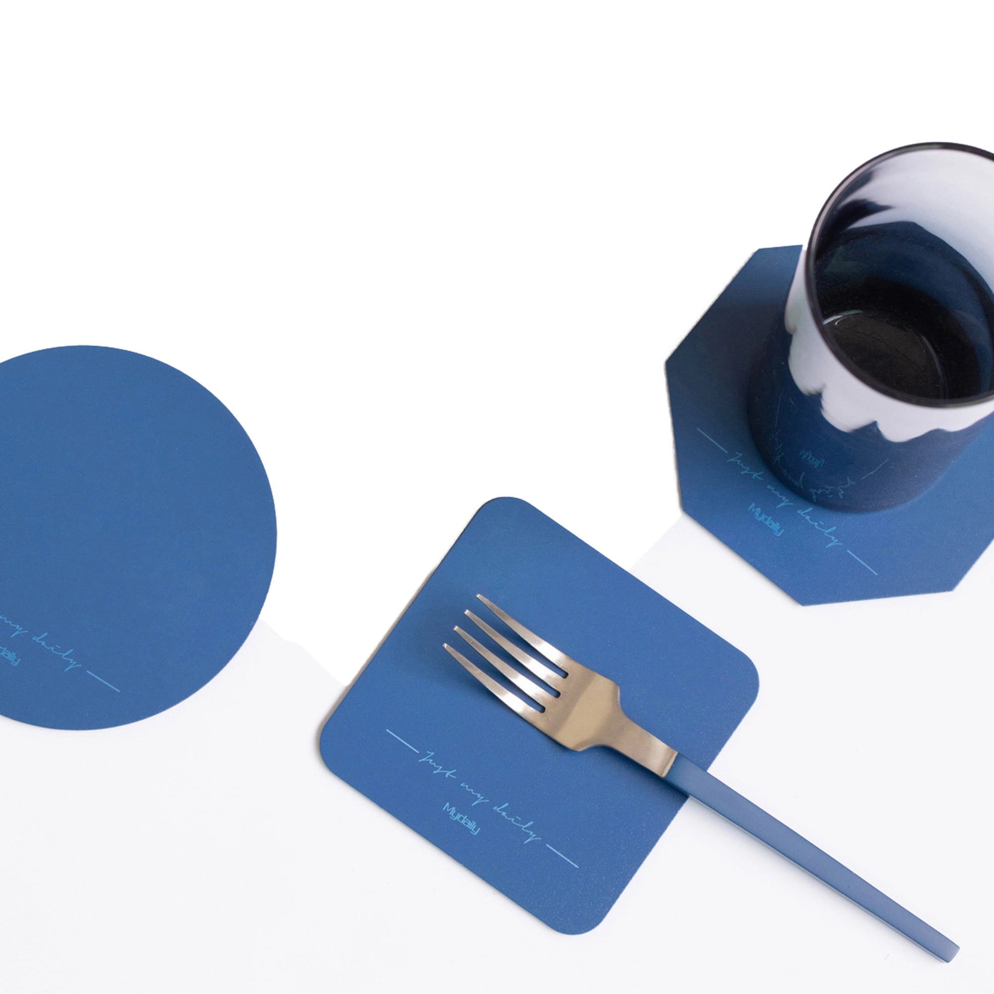 Klein Blue Coaster Rectangle Cup Wad MOQ 20PCS 7