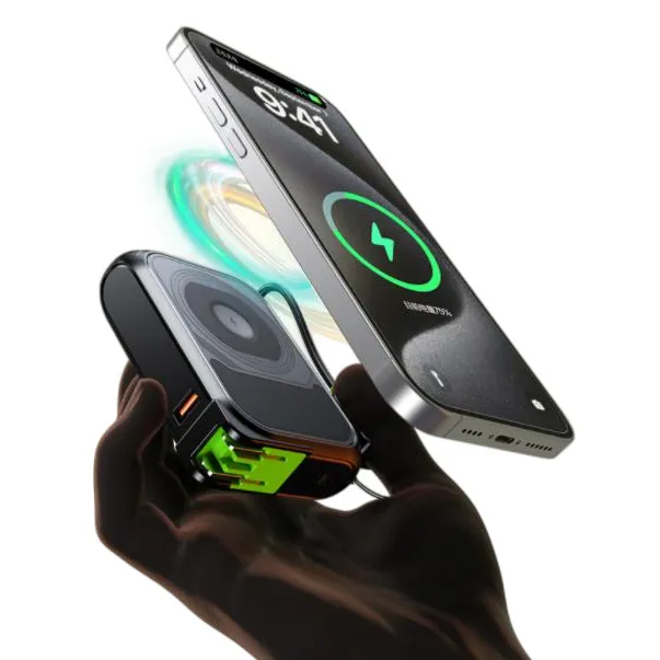 10000mah Fast and Magnetic Charging Wireless 1