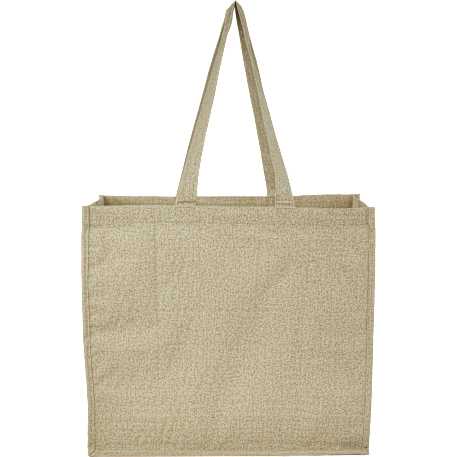 4oz Recycled Cotton Shopper Tote with Laminated 65