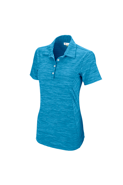 Women's Greg Norman Play Dry® Heather Solid Polo 39