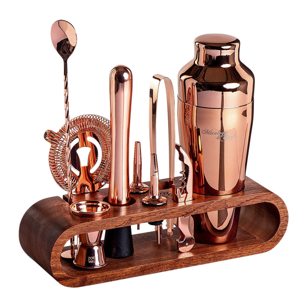 10-Piece Cocktail Bar Set (Stainless Steel) 4