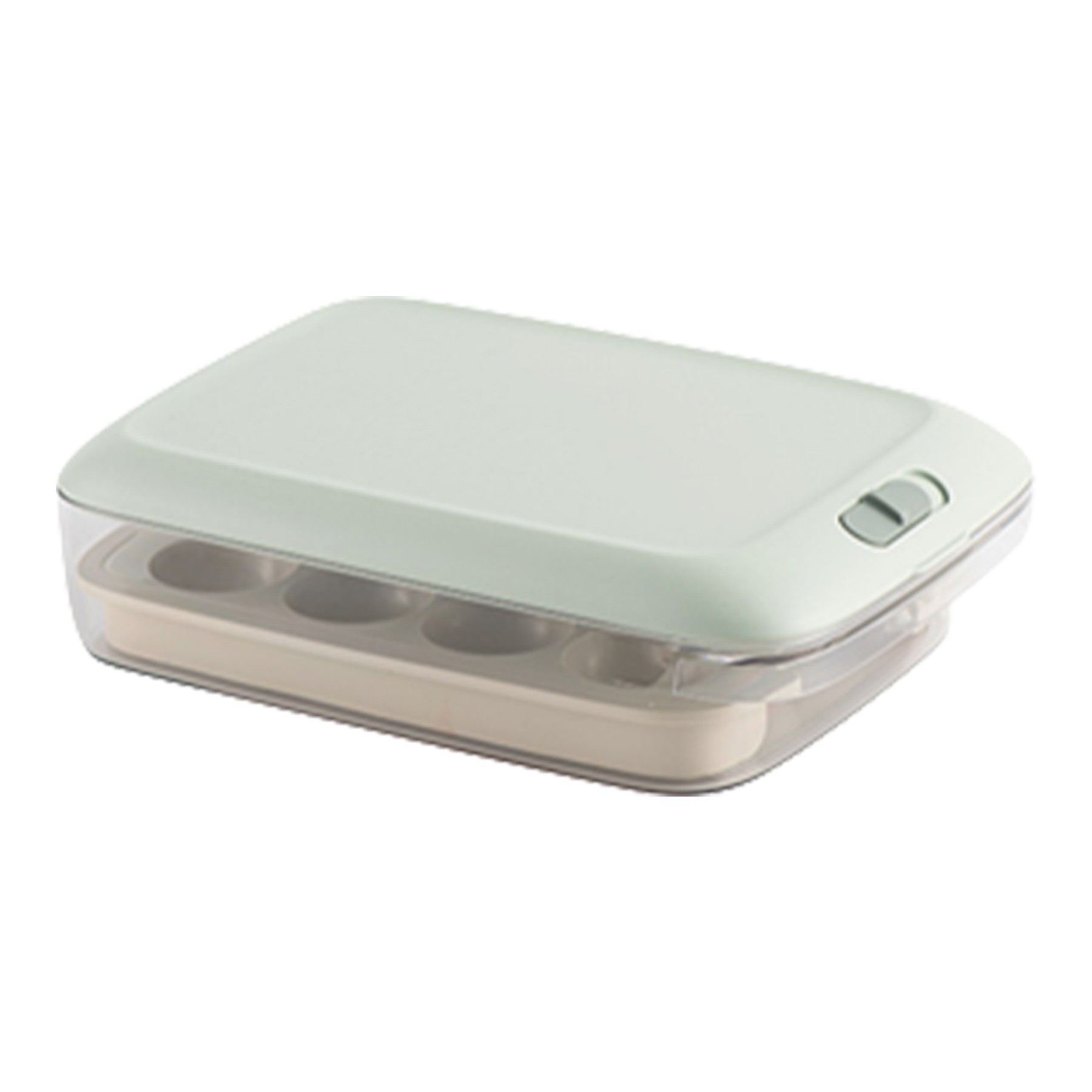 Refrigerator Storage Containers W/Egg Tray 2