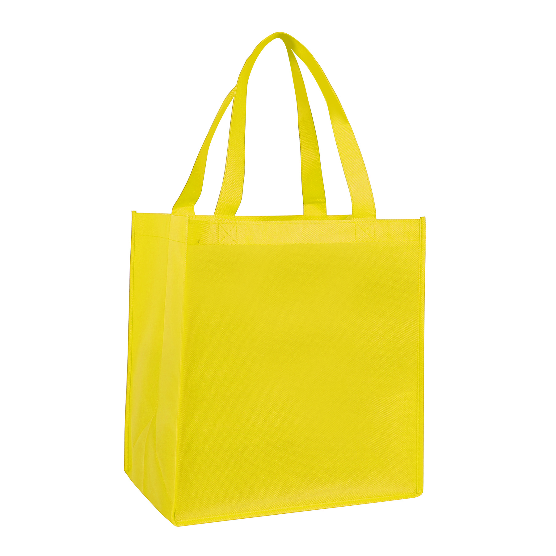 Non-woven Grocery Tote Bags 12'' x 13'' x 8'' 5