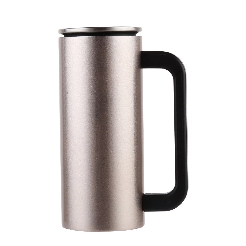 Custom 12 oz Stainless Steel Coffee Tumbler With Handle 5