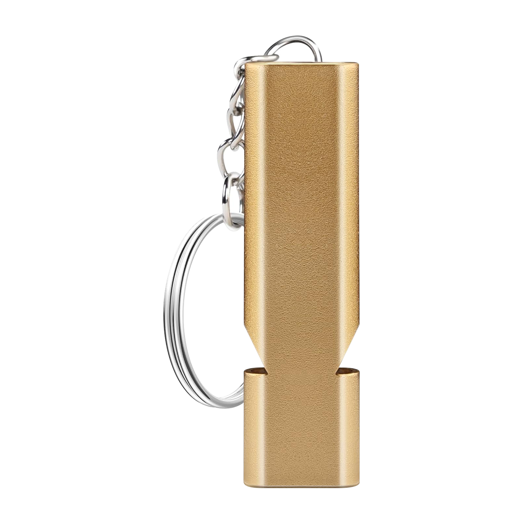 Aluminum Alloy Safety Whistle Keychain 8