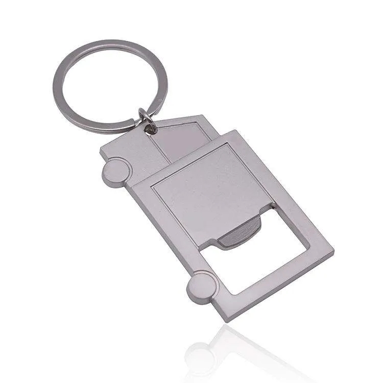 Truck Keyring Metal Bottle Opener Keychain 1
