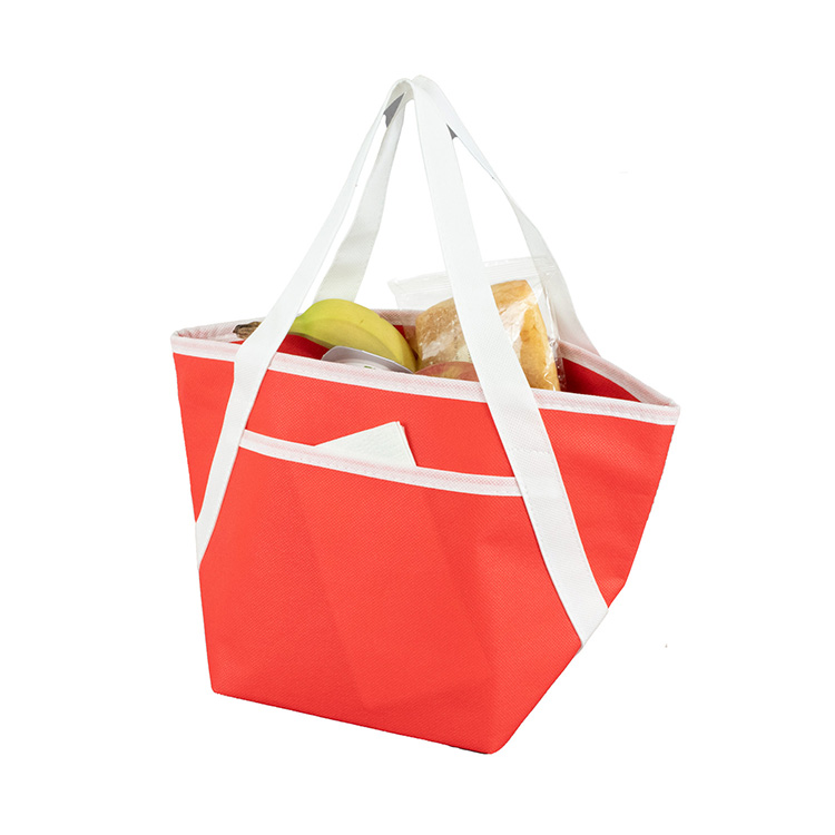 "THE HORIZON" Zipper Cooler Tote 6-Pack Size 56