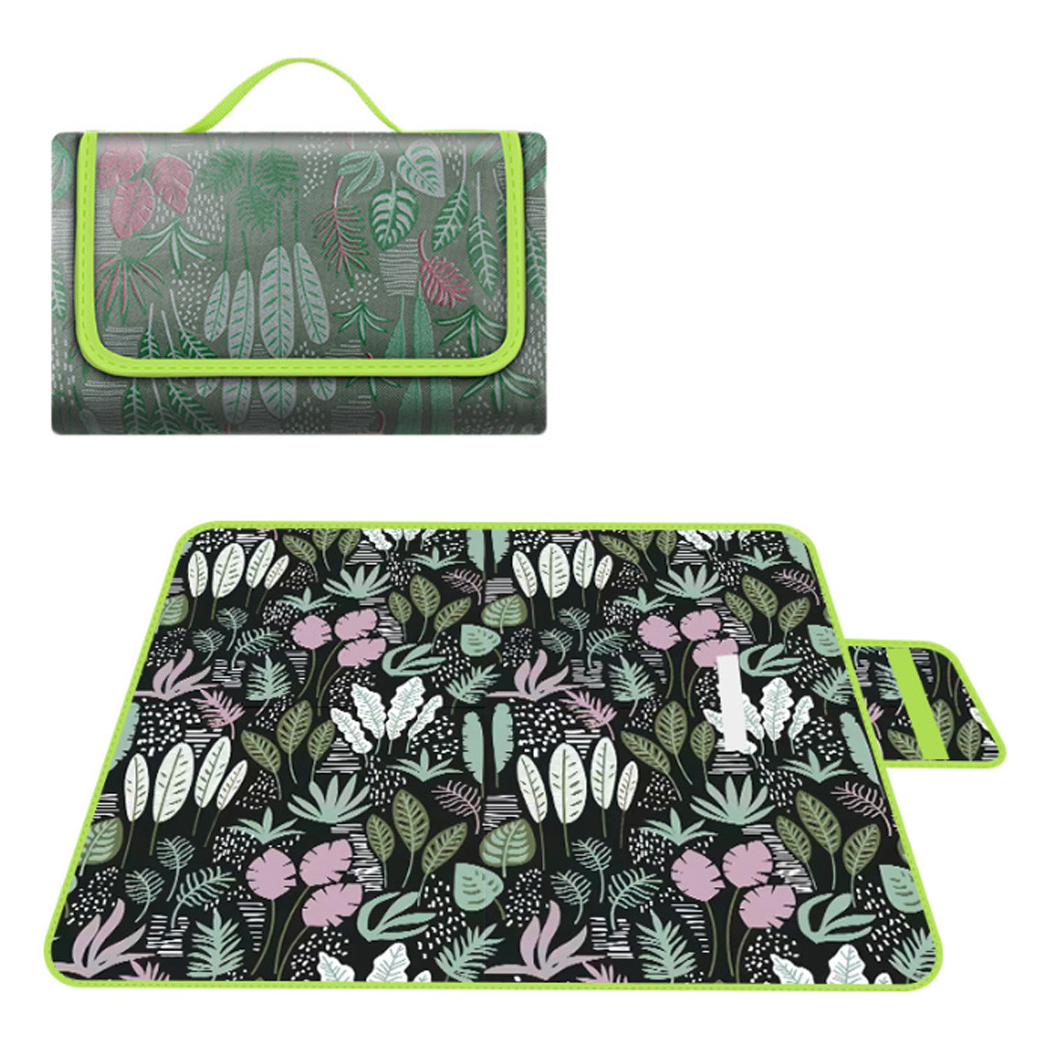 Lightweight Non-woven Picnic Blankets with Carry Handle 5