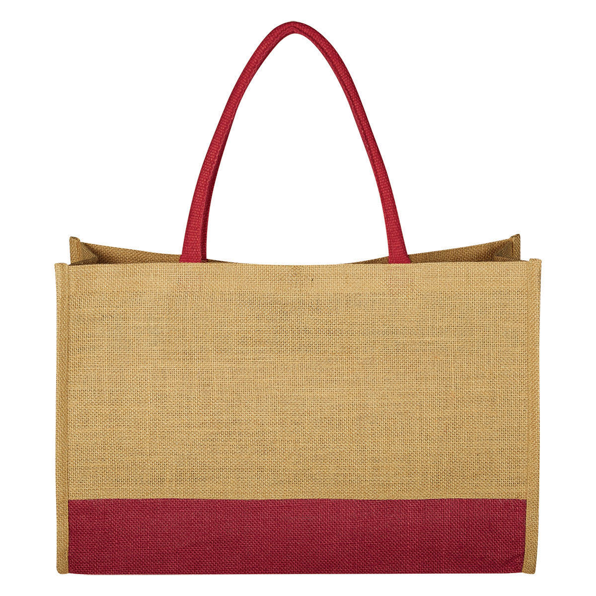 Jute Box Tote Bag, custom tote bag with logo imprint 4