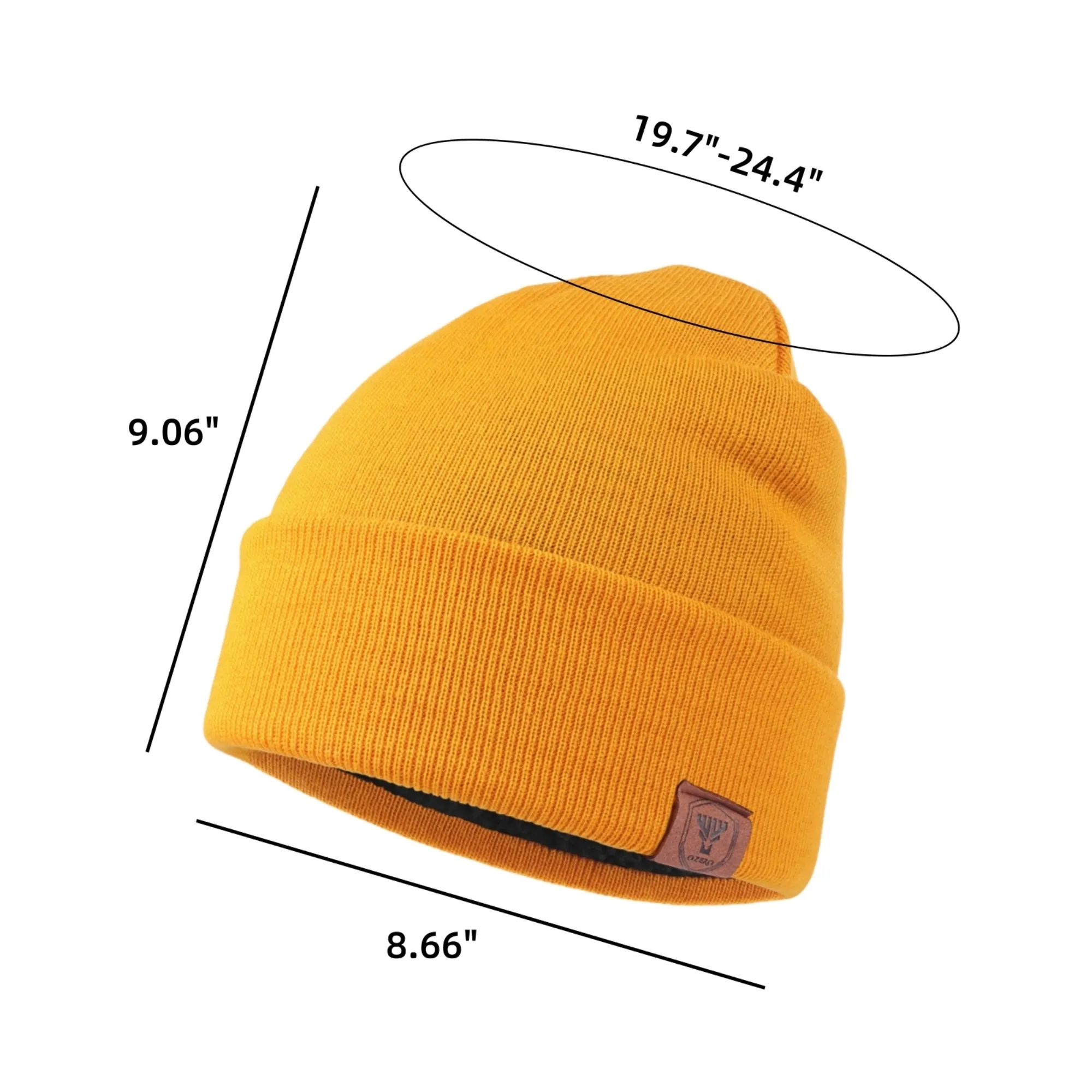 Warm Soft Solid Beanie Knit Hat Winter Hat 2