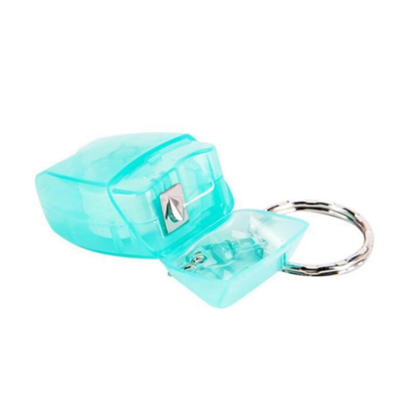 15 Meter Tooth Shaped Dental Floss With Keychain 1
