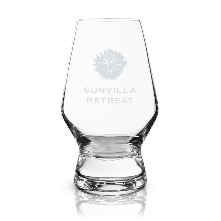 Viski® Raye Footed Crystal Scotch Glass