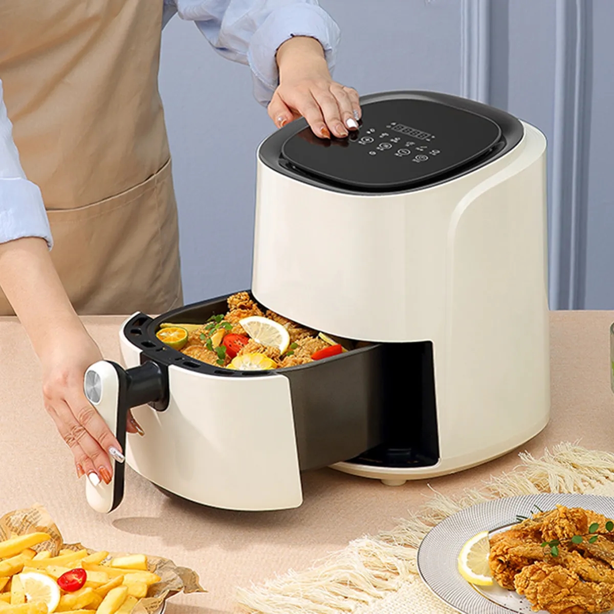 Multifunction Intelligent Touchscreen Air Fryer 1