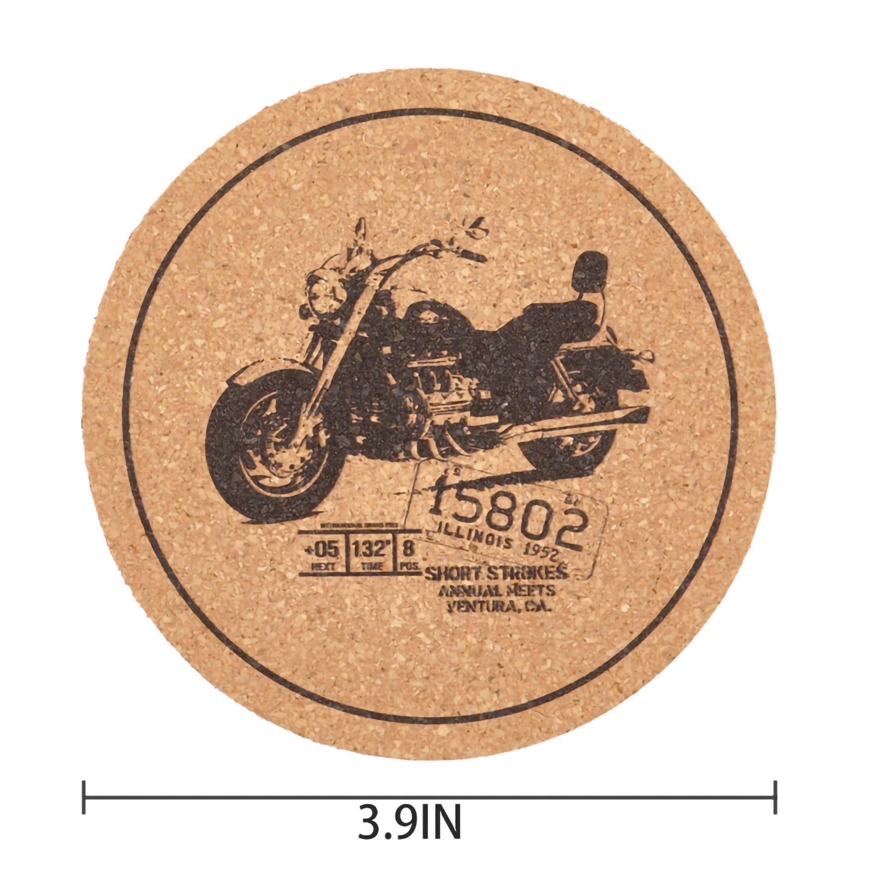 Large Cork Coaster 4