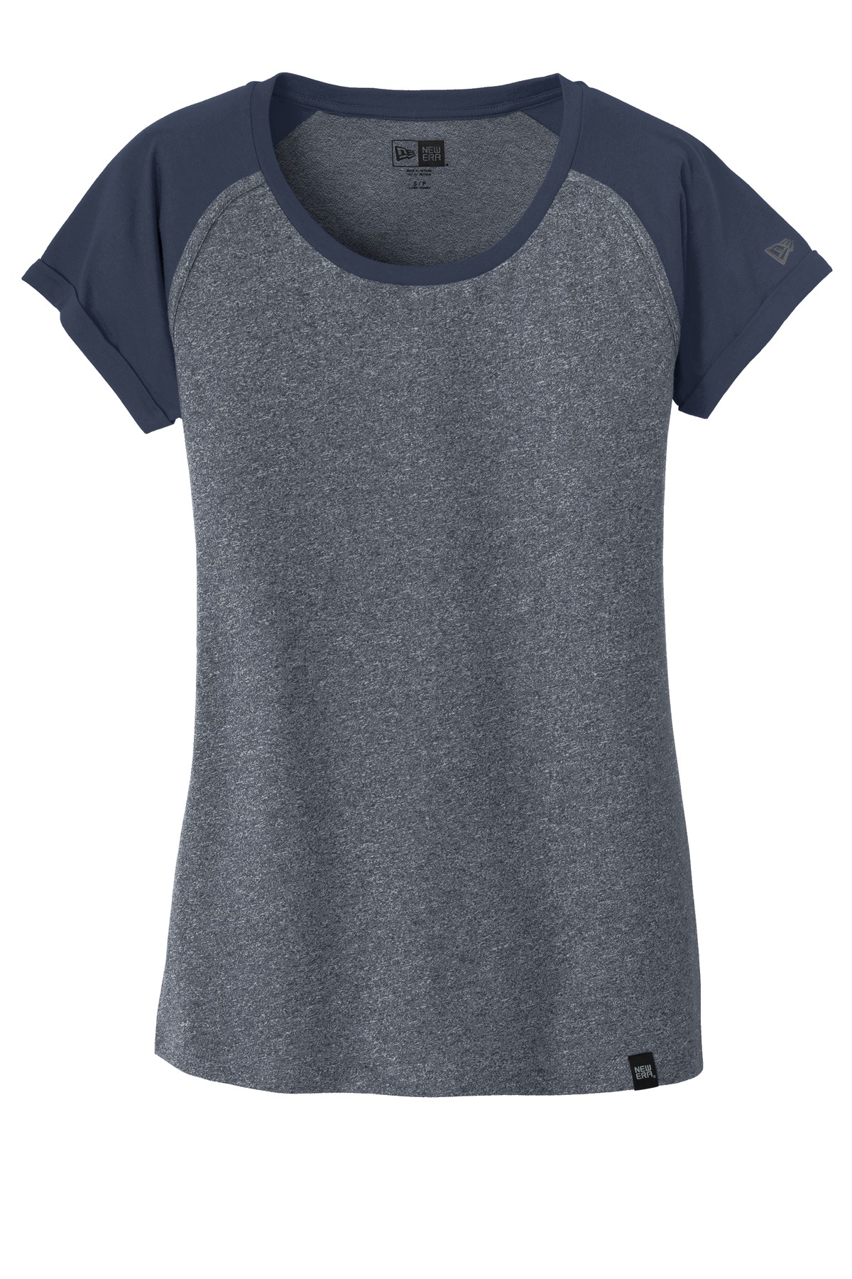 New Era Women's Heritage Blend Varsity Tee. LNEA107 13