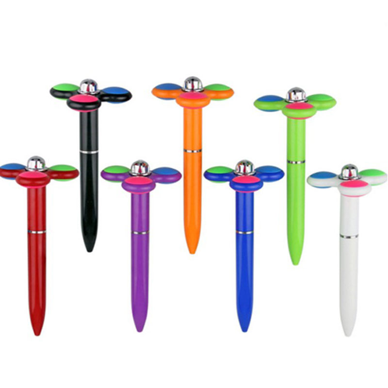 Mini-Fan Decorated Hover Fidget Spinner Pens 2