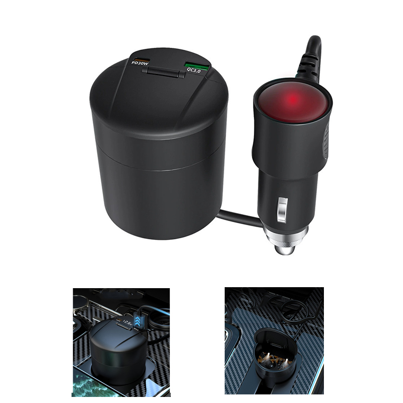 Car Ashtray with Charge 2