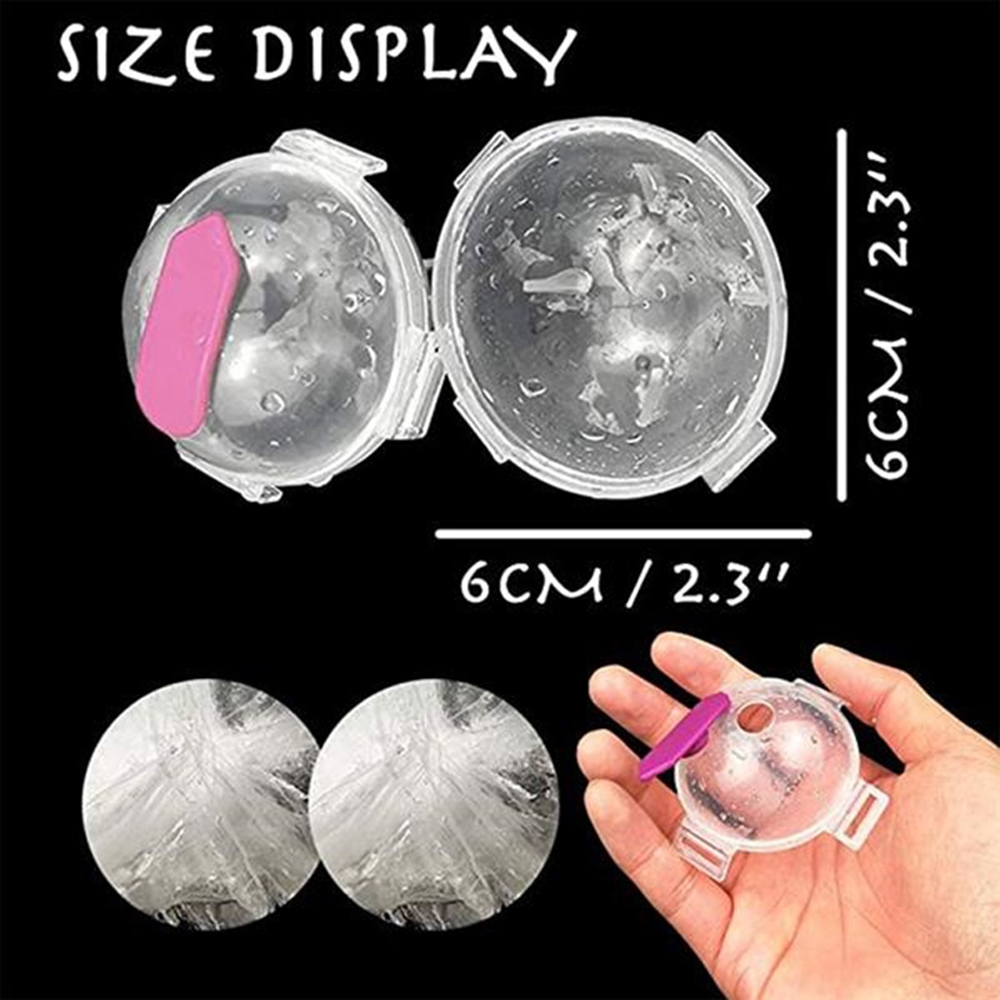 4 PCS Round Ice Cube Molds 5