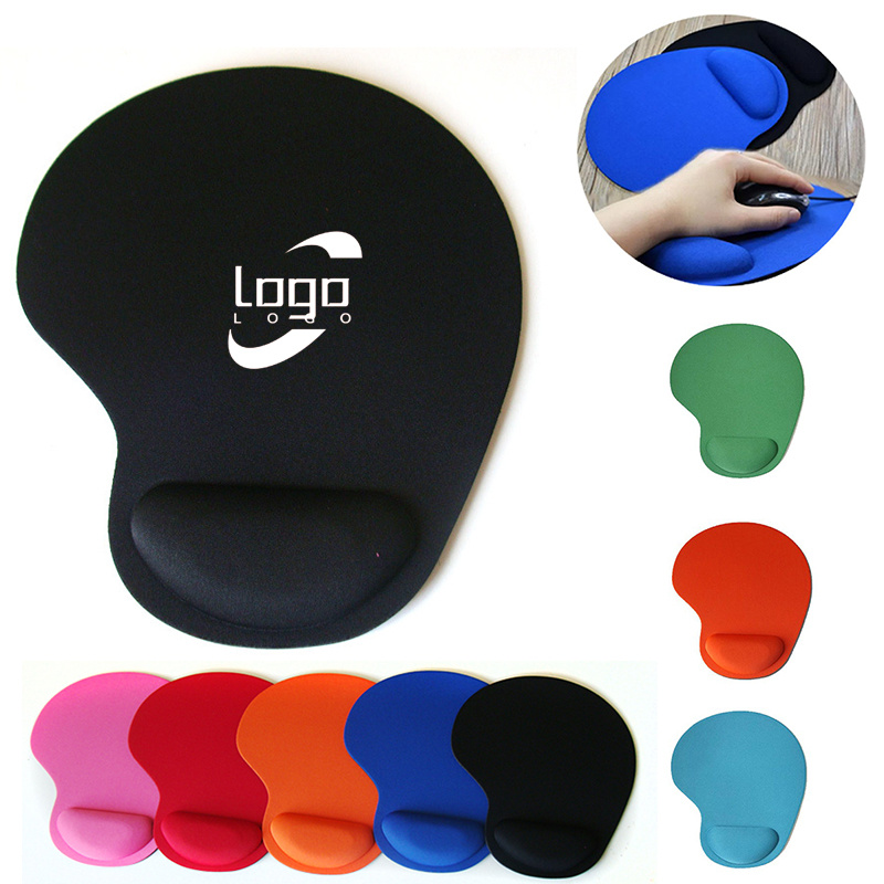 Solid Color Wrist Protection Mouse Pad 2