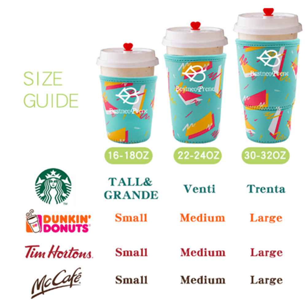 Neoprene Coffee Cup Sleeve Coolie 4