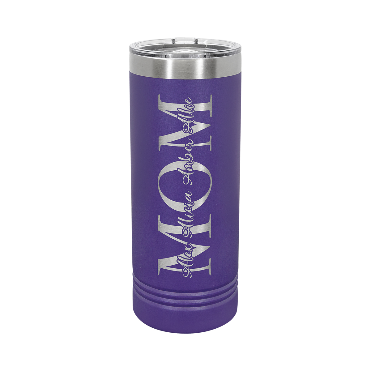 Polar Camel 22oz Stainless Steel Skinny Tumbler w/ Sliding Lid 65