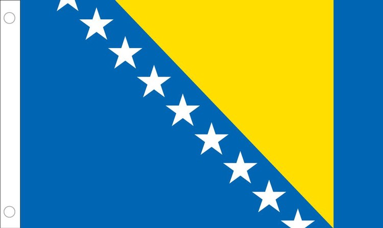 Bosnia-Herzegovina Flag - 3' x 5' - Nylon 2