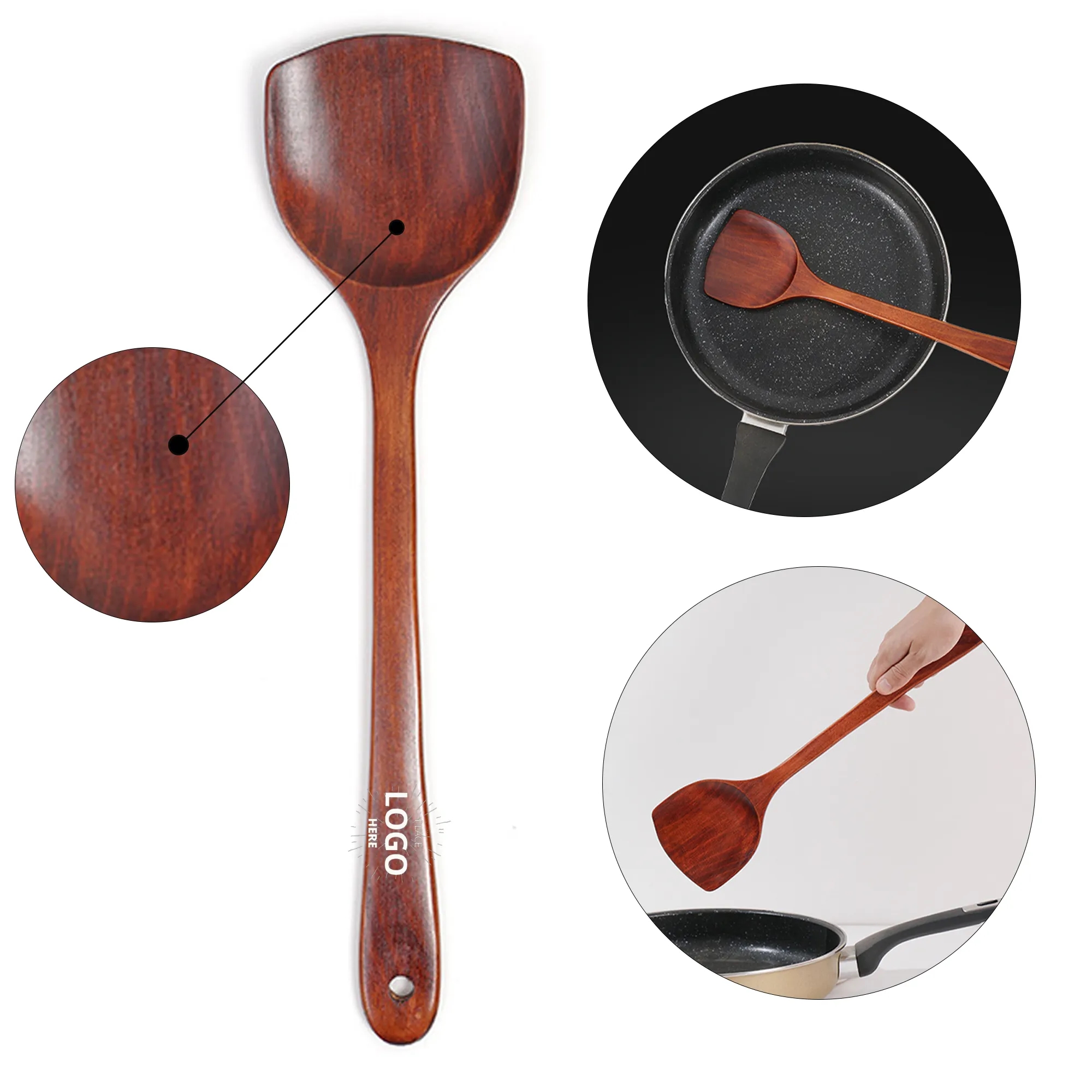 Wooden Cooking Utensil Shovel 2