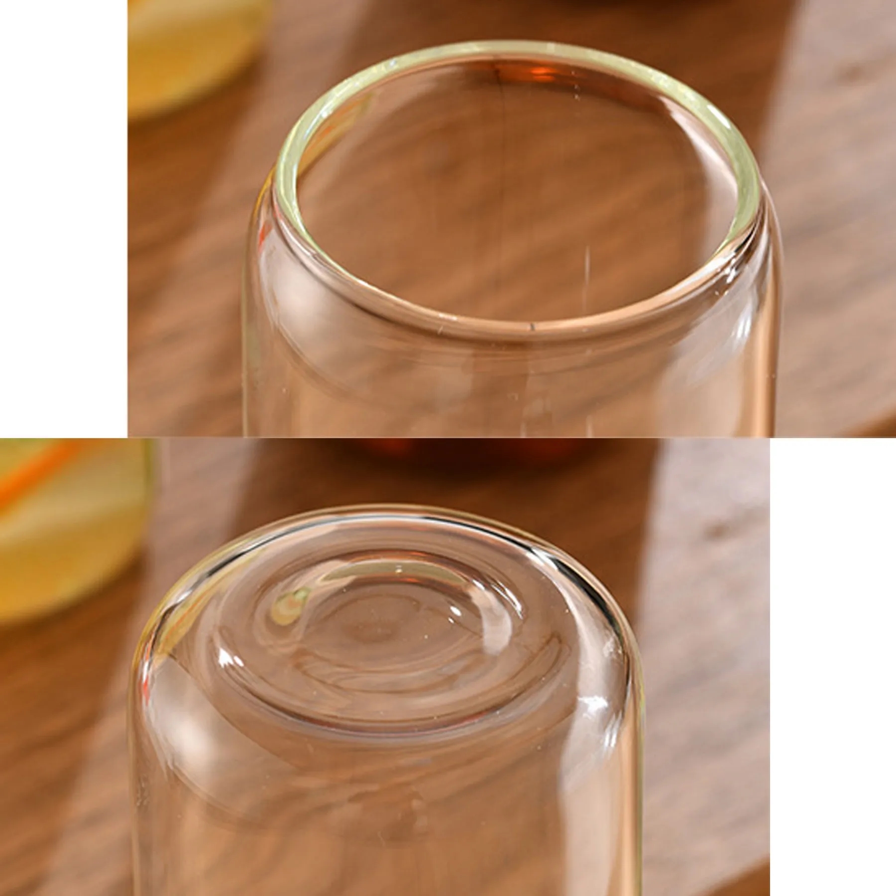 16Oz Pint With Glass Straw & Bamboo Lid 4