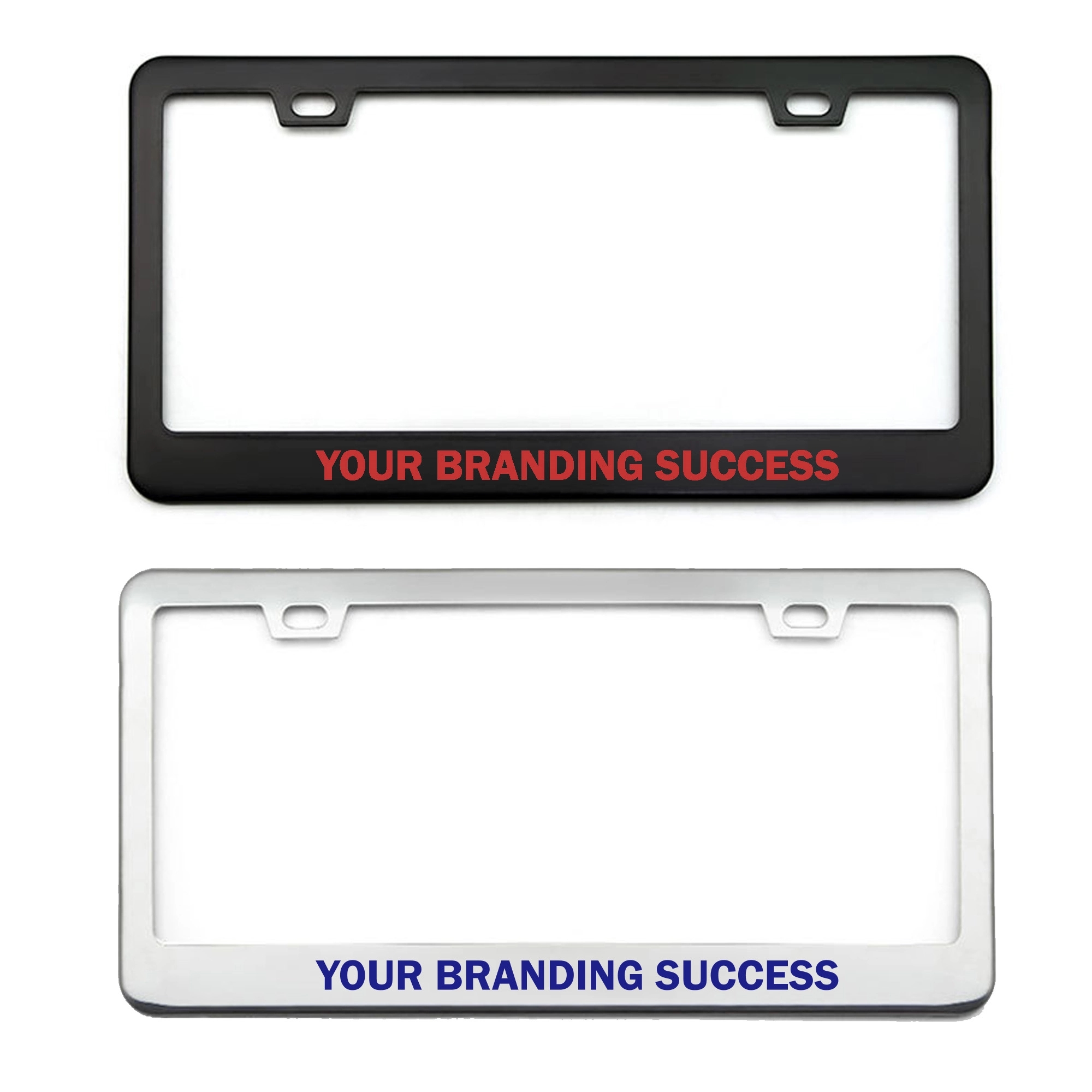 Basic Stainless Steel License Plate Frame 2